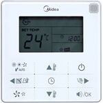 MIDEA KJR-29B/E ΕΝΣΥΡΜΑΤΟ ΧΕΙΡΙΣΤΗΡΙΟ ΓΙΑ FAN COIL ΤΟΙΧΟΥ | MIDEA στο Papagiannis.gr