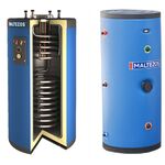 BOILER ΜΑΛΤΕΖΟΣ Ανοξείδωτο (Inox) 300 λίτρα με 1 εναλλάκτη λεβητοστασίου κάθετο (Διπλής Ενέργειας) | Boilers ΜΑΛΤΕΖΟΣ στο Papagiannis.gr