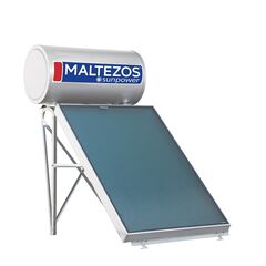 SUNPOWER ΜΑΛΤΕΖΟΣ ΕΜ 200 λίτρα GLASS SAC 130 X 200 Διπλής Ενέργειας 2Ε | ΜΑΛΤΕΖΟΣ στο Papagiannis.gr