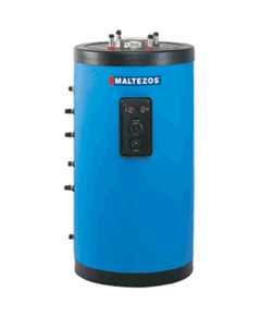 MALTEZOS Stainless Steel (Inox) Boiler room 300lts, vertical, (triple energy) [CLONE] | BOILERS MALTEZOS στο Papagiannis.gr