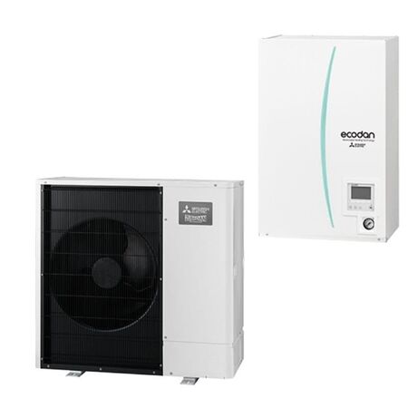 ZUBADAN Split 8KW PUD-SHWM80VAA / Hydrobox ERSD-VM2D Αντλία Θερμότητας μόνο για θέρμανση R32 (μονοφασική) | MITSUBISHI ELECTRIC στο Papagiannis.gr