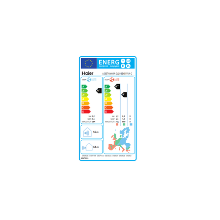 HAIER TIDE GREEN PLUS AS35TAMHRA-C / 1U35YEFFRA-C ΚΛΙΜΑΤΙΣΤΙΚΟ ΤΟΙΧΟΥ 12.000 BTU/H R32 | ΟΙΚΙΑΚΑ  στο Papagiannis.gr